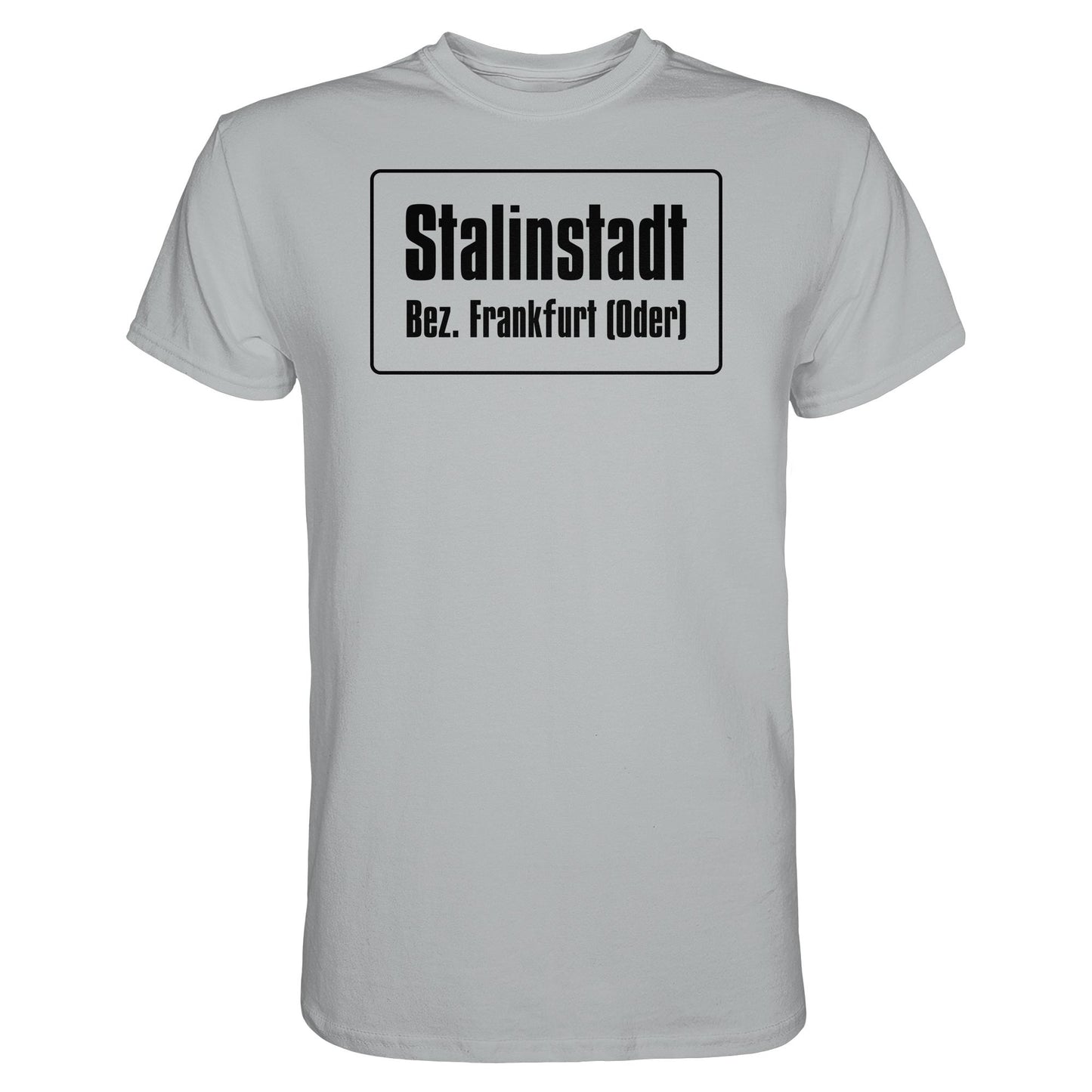 DDR Ostalgie Shirt Unisex • STALINSTADT - EISENHÜTTENKOMBINAT OST EKO (ORIGINAL-SCHILD)