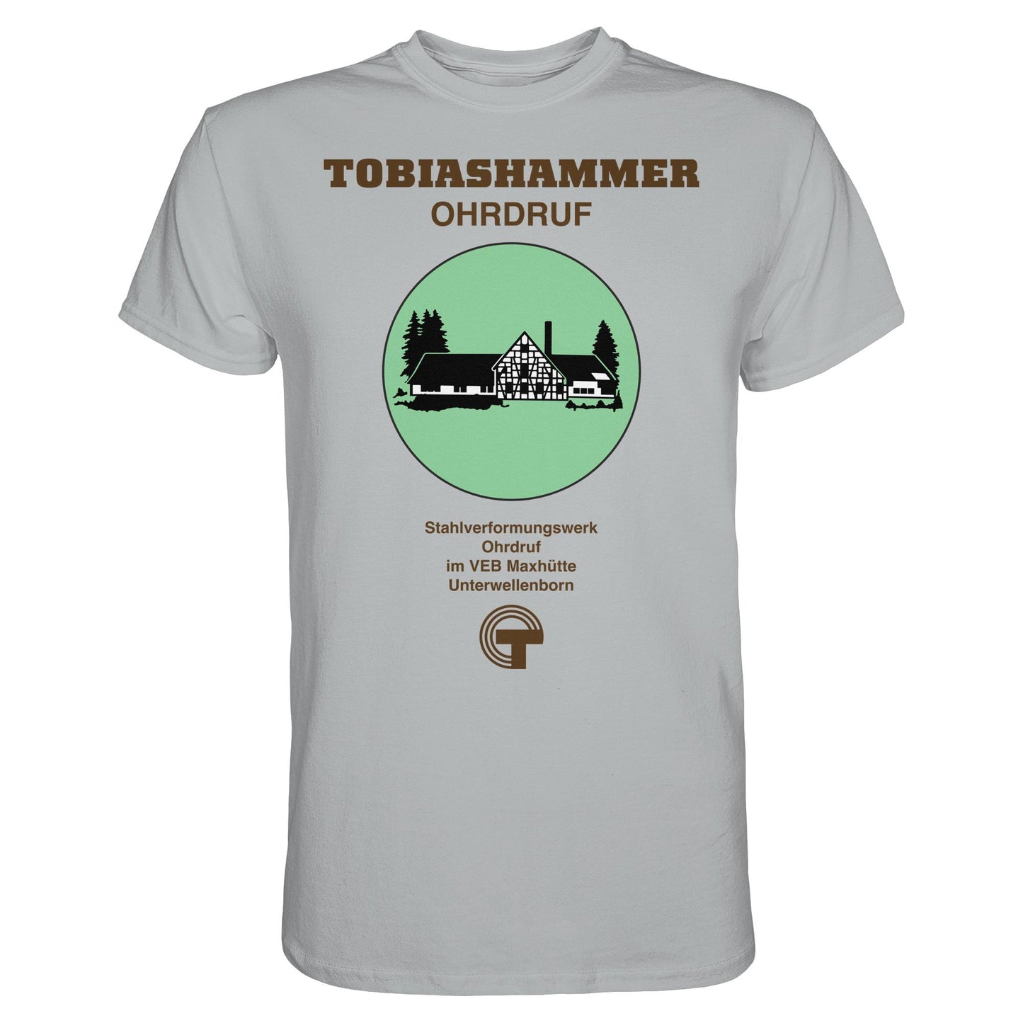 DDR Ostalgie Shirt Unisex • TOBIASHAMMER OHRDRUF - VEB MAXHÜTTE