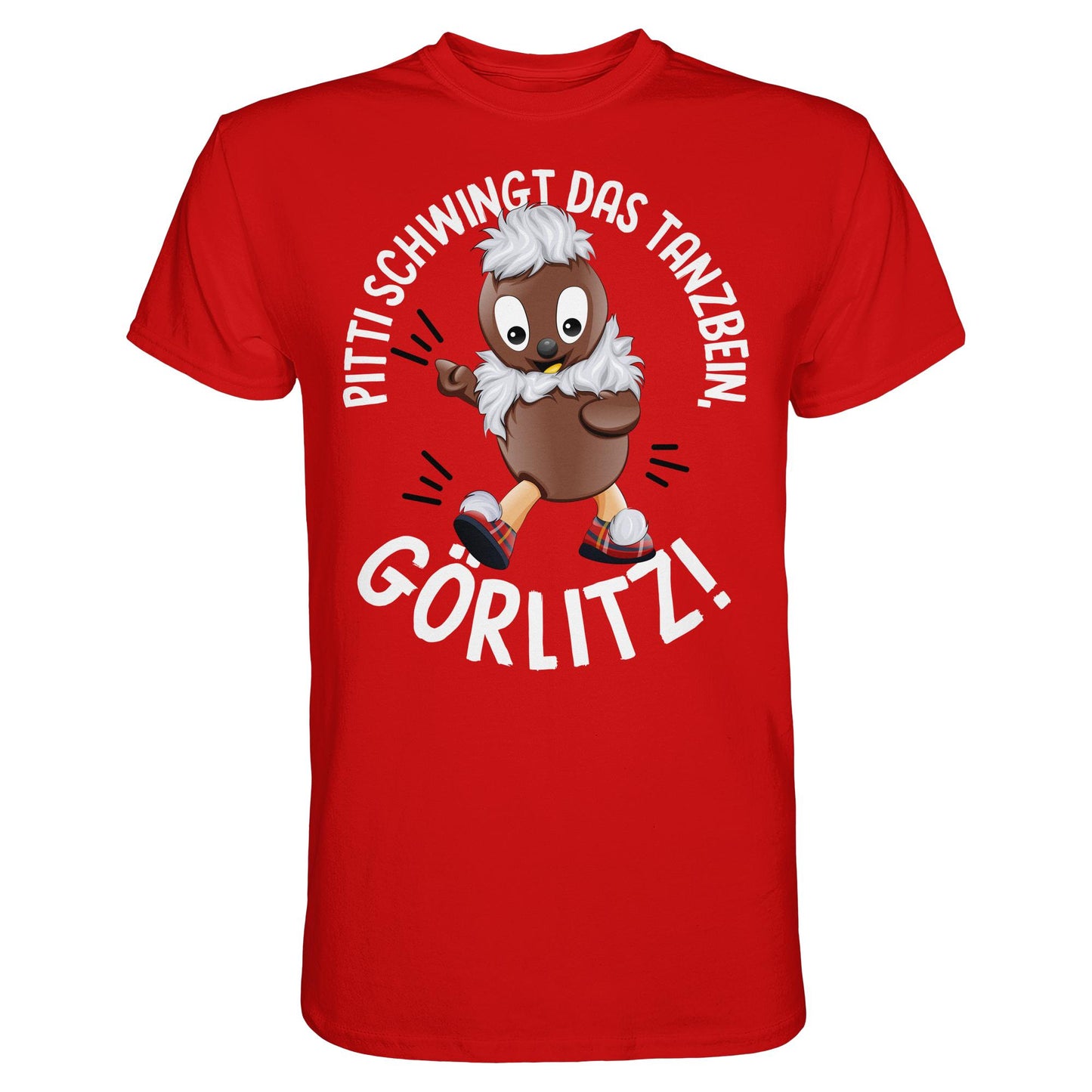 PITTI STADT-NICKI (SHIRT) • PITTI SCHWINGT DAS TANZBEIN, GÖRLITZ!