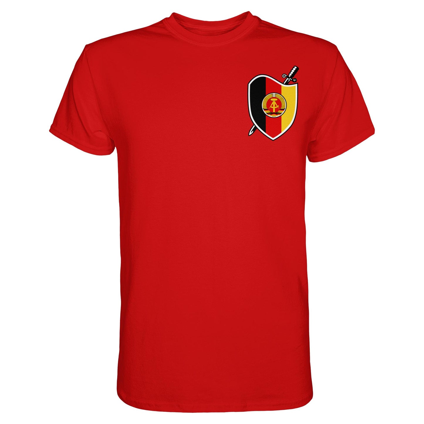 DDR Ostalgie Shirt Unisex • SIGNÉ STAATSSICHERHEIT (BRUST)