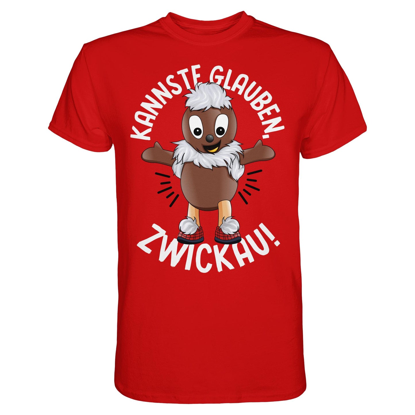 PITTI STADT-NICKI (SHIRT) • KANNSTE GLAUBEN, ZWICKAU!