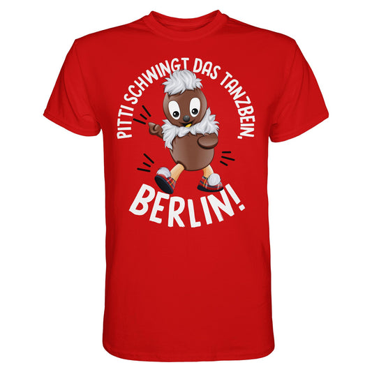 PITTI STADT-NICKI (SHIRT) • PITTI SCHWINGT DAS TANZBEIN, BERLIN!