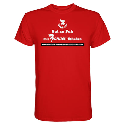 DDR Ostalgie Shirt Unisex • BANNER-SCHUHE - GUT ZU FUSS