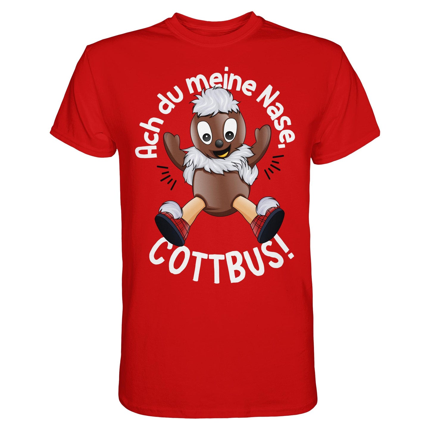 PITTI STADT-NICKI (SHIRT) • ACH DU MEINE NASE COTTBUS!