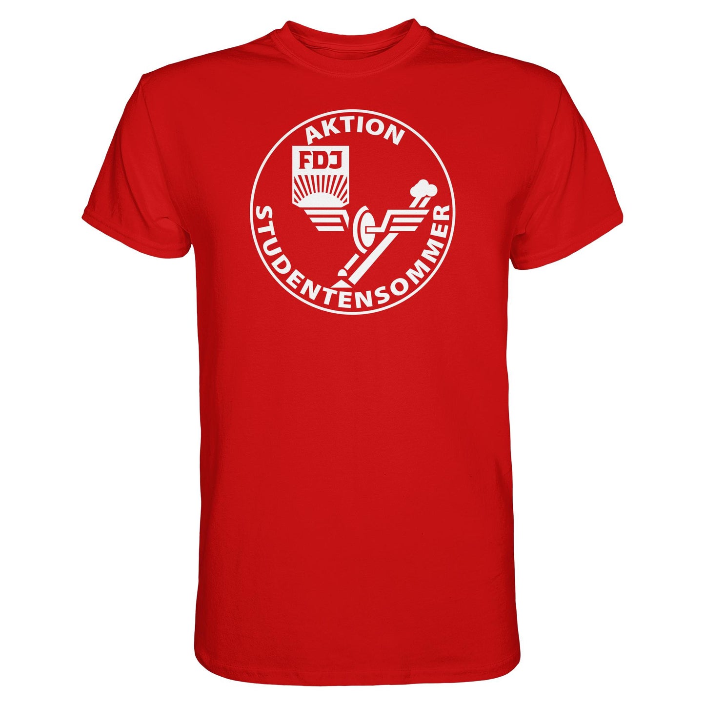 DDR Ostalgie Shirt Unisex • FDJ AKTION STUDENTENSOMMER