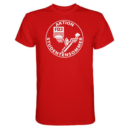 DDR Ostalgie Shirt Unisex • FDJ AKTION STUDENTENSOMMER