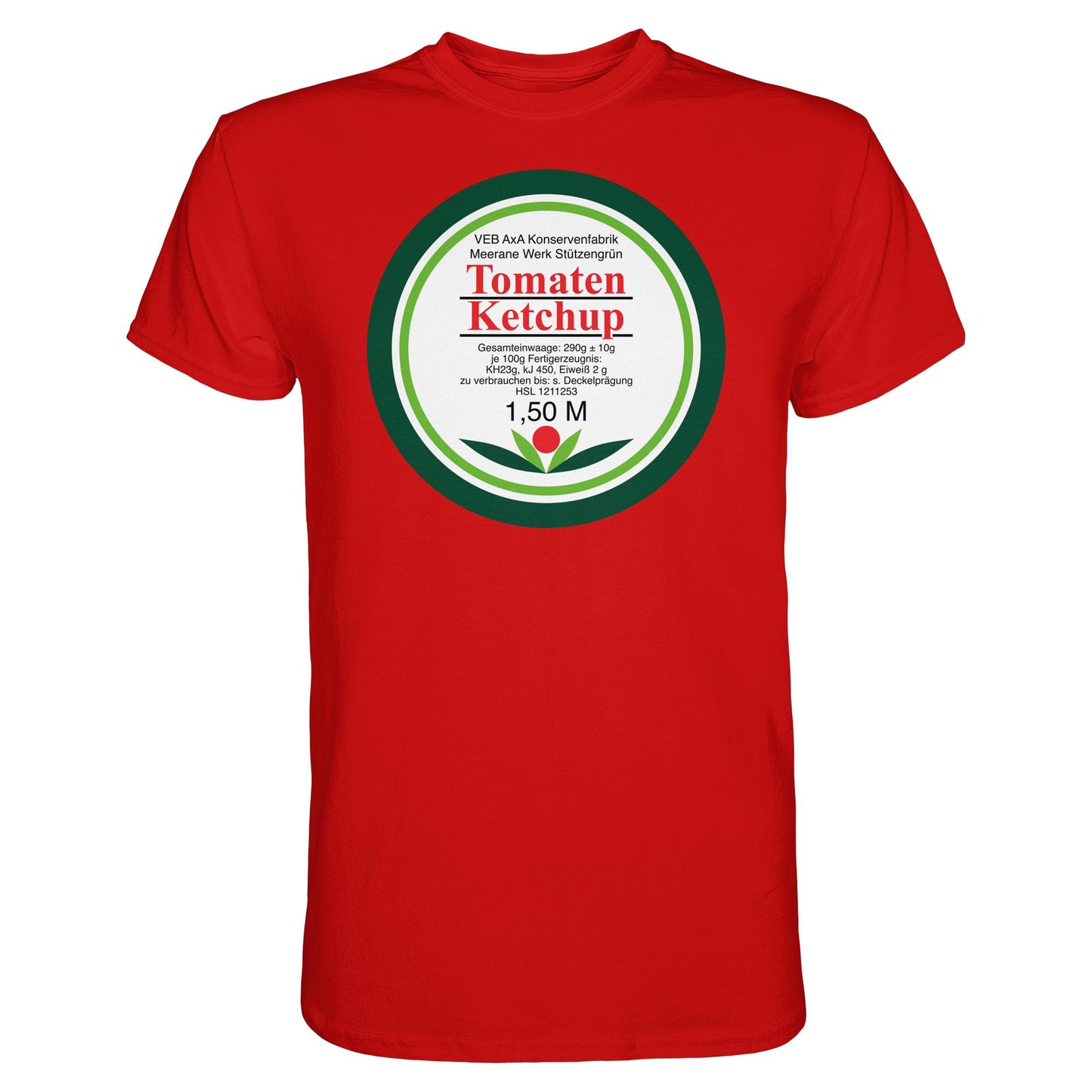 DDR Ostalgie Shirt Unisex • VEB AXA KONSERVEN MEERANE - TOMATEN-KETCHUP