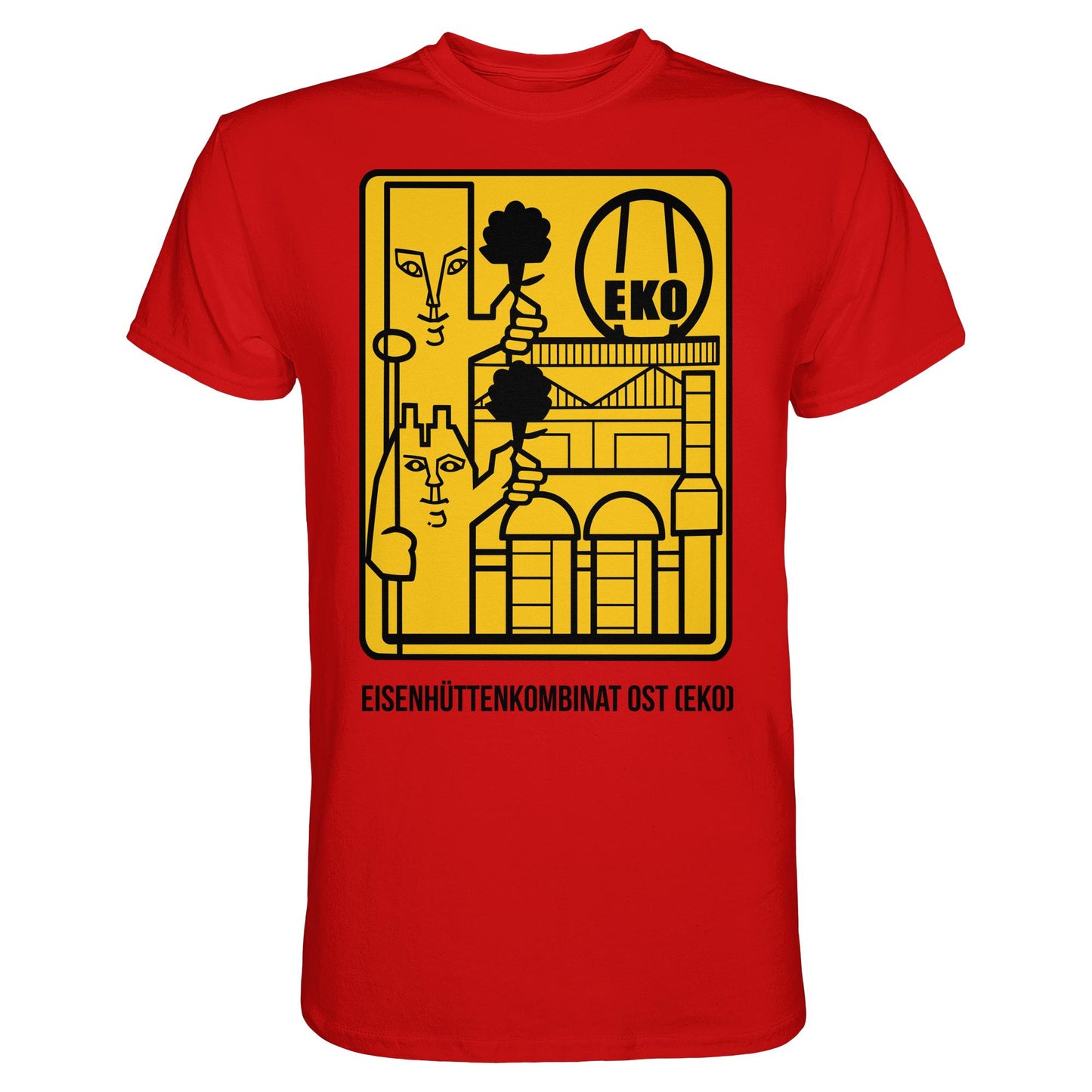 DDR Ostalgie Shirt Unisex • EISENHÜTTENKOMBINAT OST (EKO)