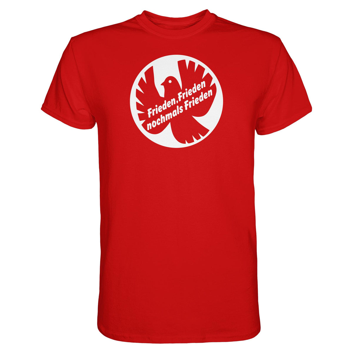 DDR Ostalgie Shirt Unisex • FRIEDEN, FRIEDEN NOCHMALS FRIEDEN (ORIGINAL BANNER)