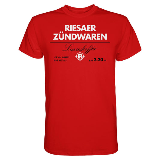 DDR Ostalgie Shirt Unisex • RIESAER ZÜNDWAREN LUXUSKOFFER