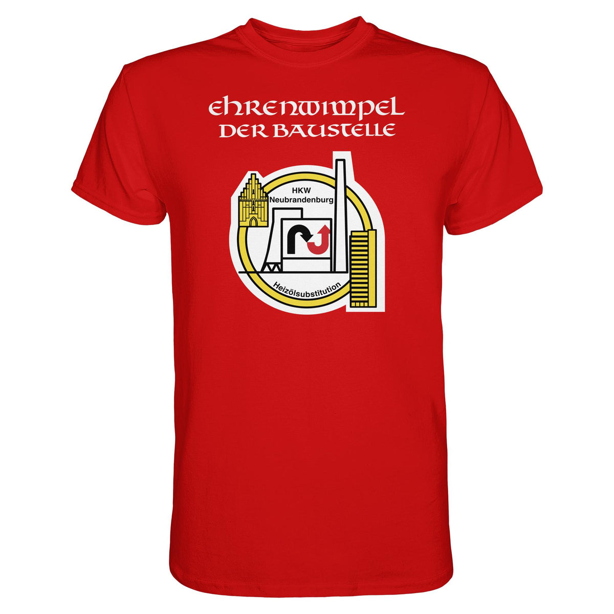 DDR Ostalgie Shirt Unisex • EHRENWIMPEL HKW NEUBRANDENBURG