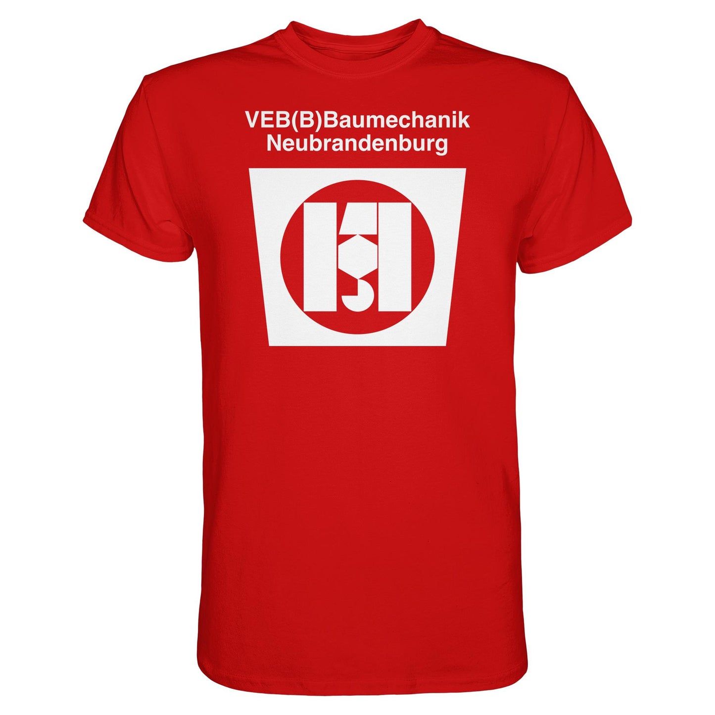 DDR Ostalgie Shirt Unisex • VEB BAUMECHANIK NEUBRANDENBURG