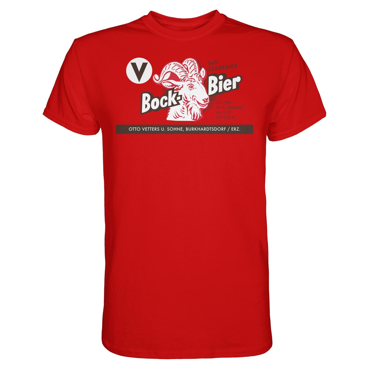 DDR Ostalgie Shirt Unisex • BOCKBIER - OTTO VETTERS ERZGEBIRGE