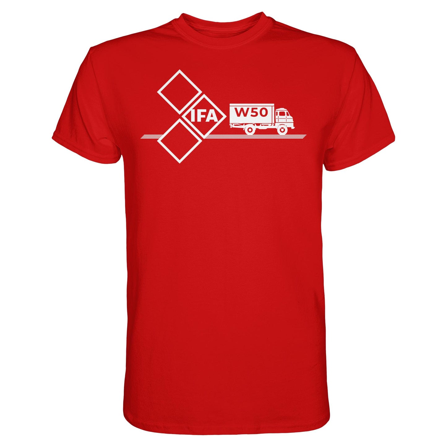 DDR Ostalgie Shirt Unisex • IFA W50 (ORIGINAL SCHILD)