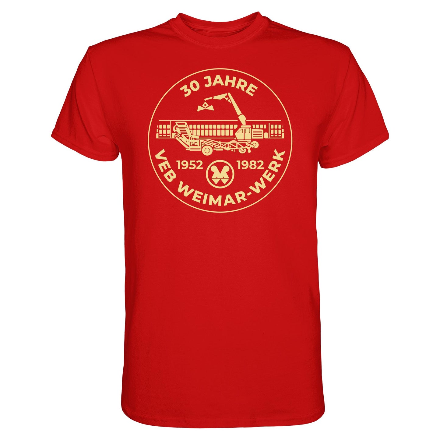 DDR Ostalgie Shirt Unisex • 30 JAHRE VEB WEIMAR-WERK