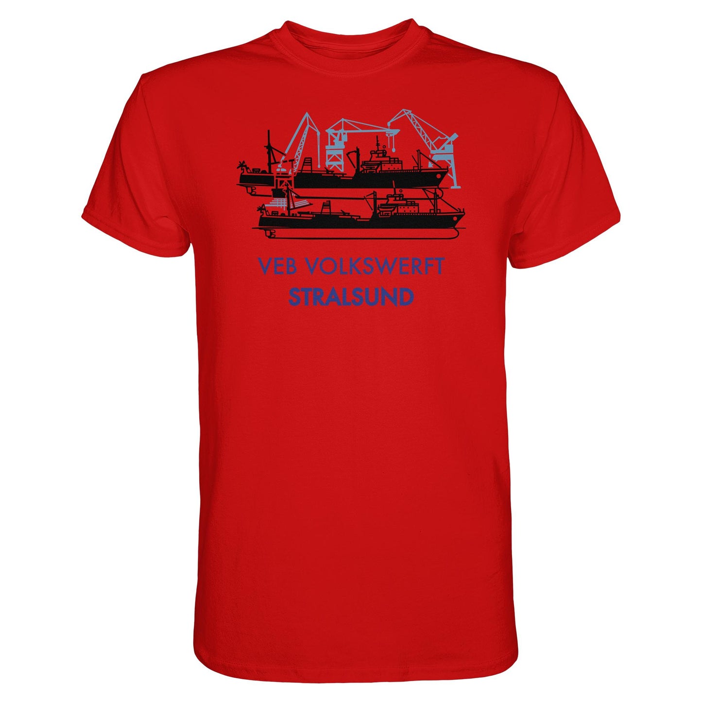 DDR Ostalgie Shirt Unisex • VEB VOLKSWERFT STRALSUND