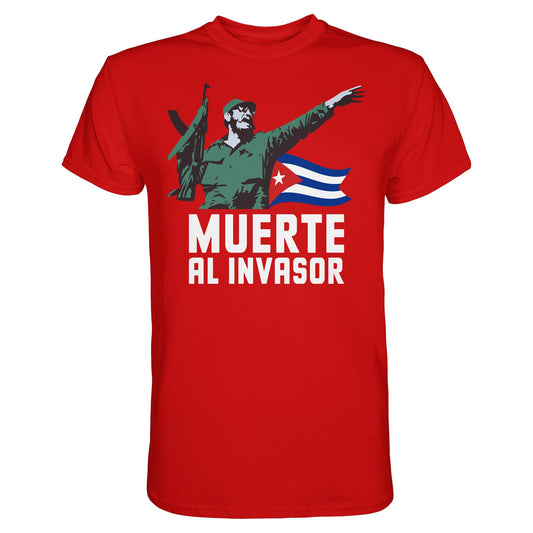 DDR Ostalgie Shirt Unisex • KUBA - MUERTE AL INVASOR