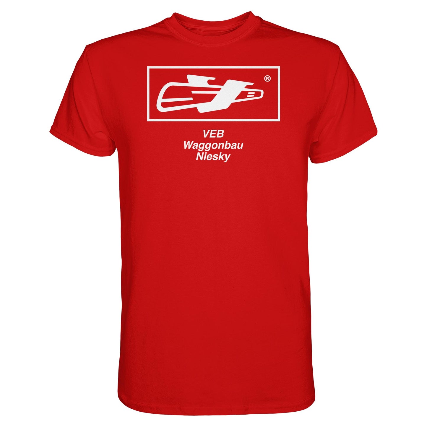 DDR Ostalgie Shirt Unisex • VEB WAGGONBAU NIESKY