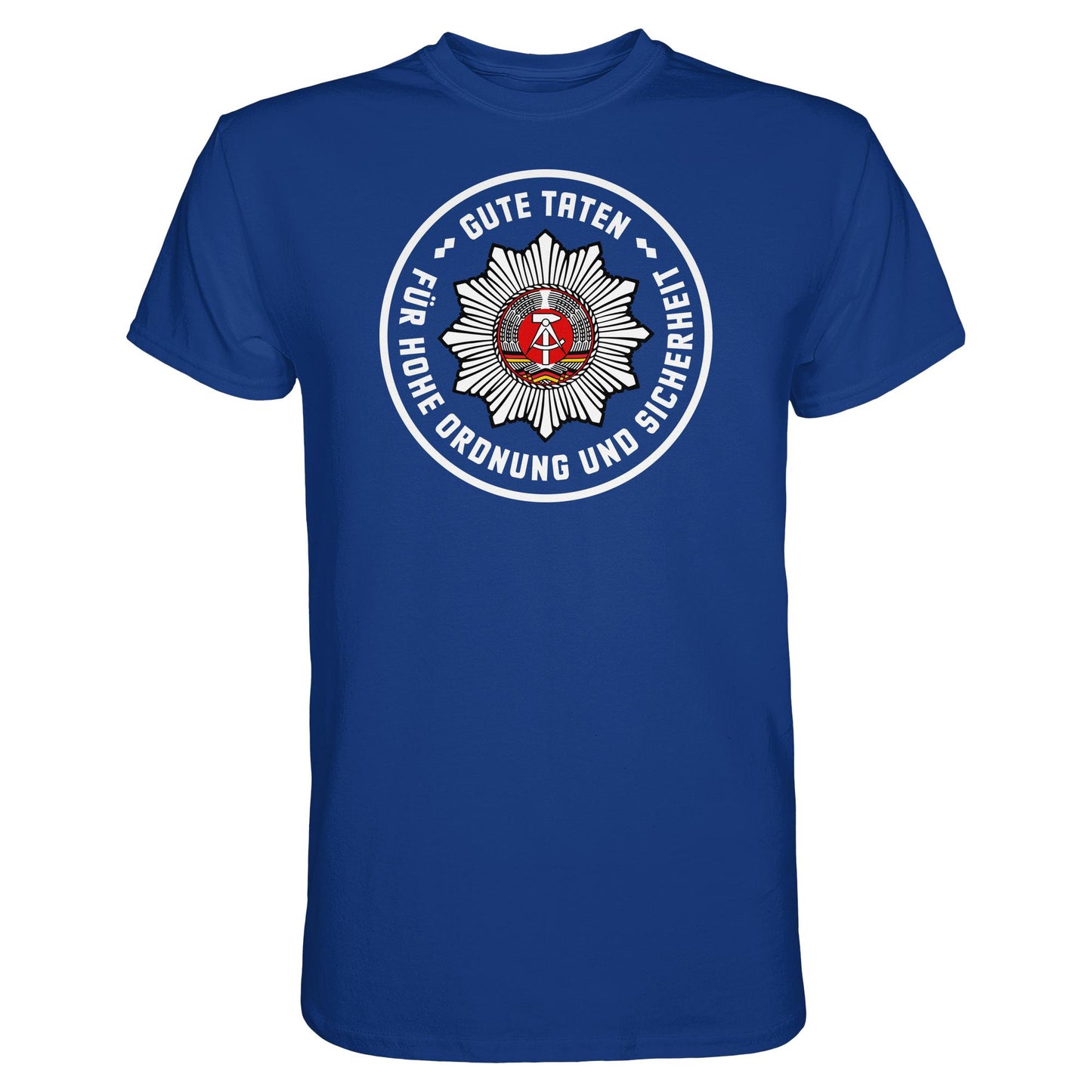 DDR Ostalgie Shirt Unisex • ABZEICHEN VOLKSPOLIZEI FÜR JUNGE PIONIERE