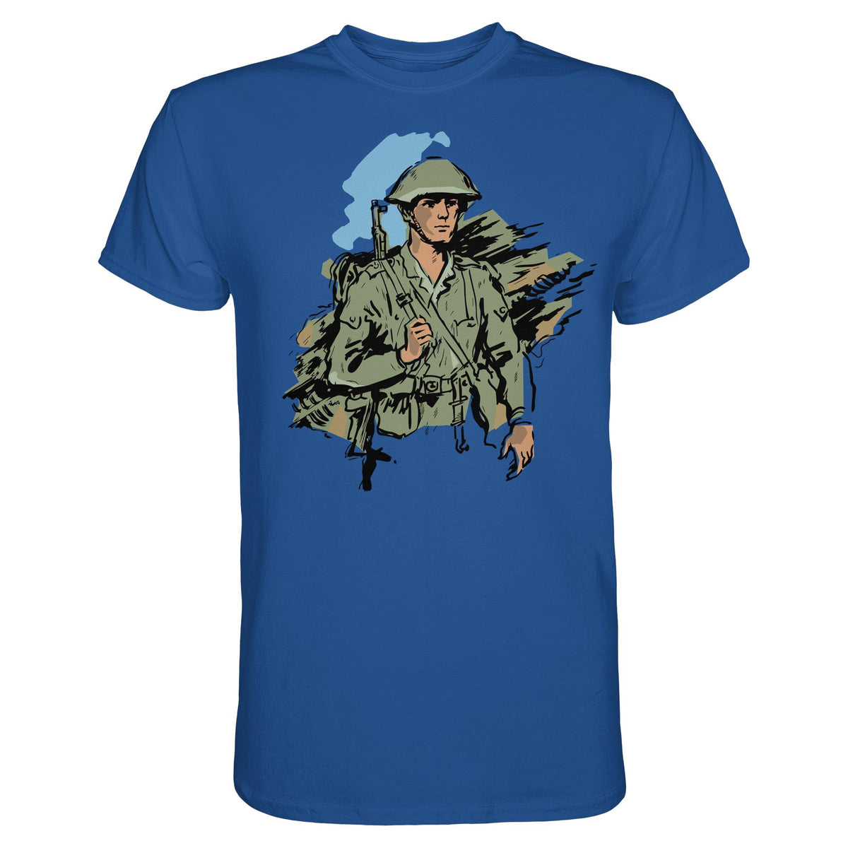 DDR Ostalgie Shirt Unisex • NVA-SOLDAT (ORIGINAL-ILLUSTRATION)