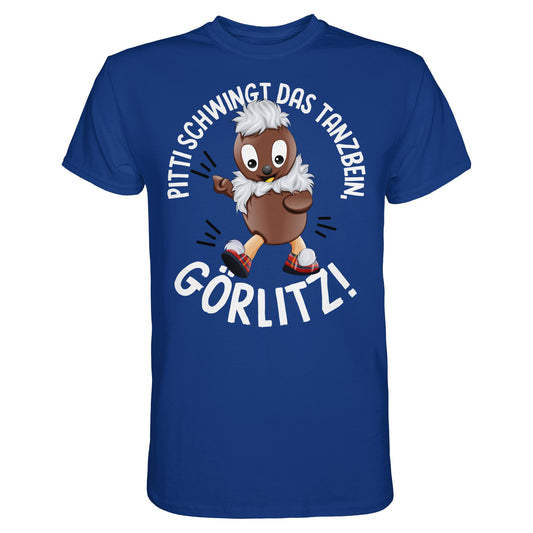 PITTI STADT-NICKI (SHIRT) • PITTI SCHWINGT DAS TANZBEIN, GÖRLITZ!