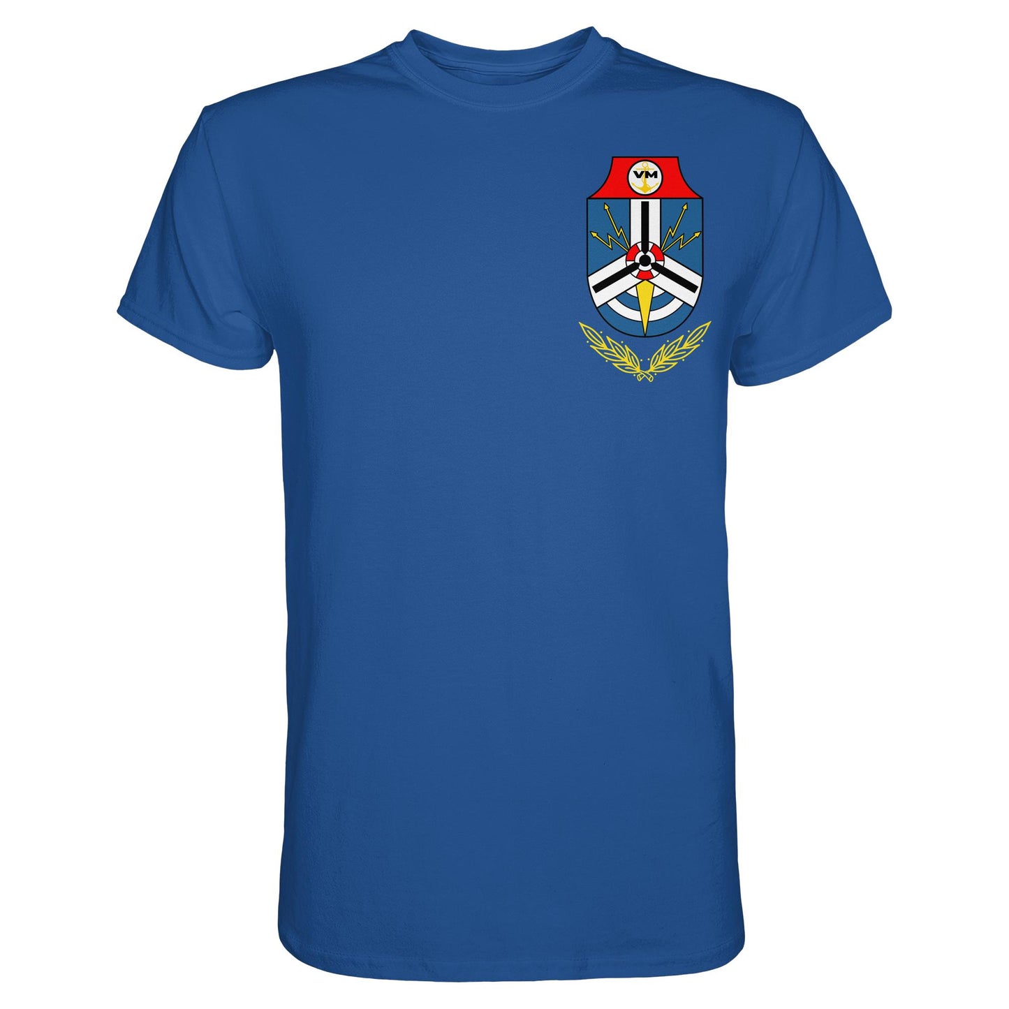 DDR Ostalgie Shirt Unisex • NVA EMBLEM - MARINEGESCHWADER 18 - KURT BARTHEL