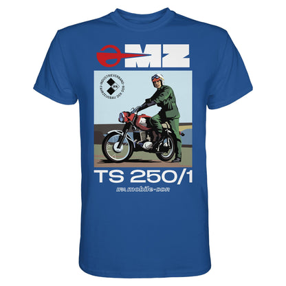 DDR Ostalgie Shirt Unisex • MZ TS 250 (ORIGINAL DDR-PLAKAT)