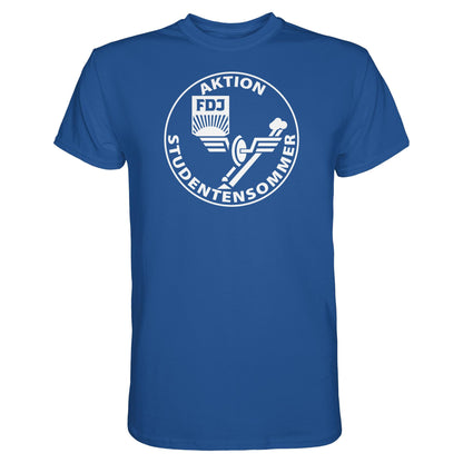 DDR Ostalgie Shirt Unisex • FDJ AKTION STUDENTENSOMMER