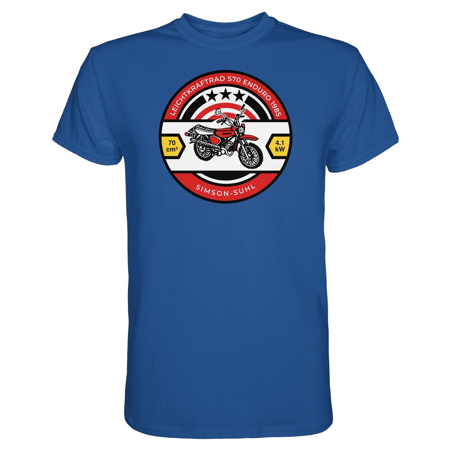 DDR Ostalgie Shirt Unisex • SIMSON S70 - ORIGINAL BIERDECKEL