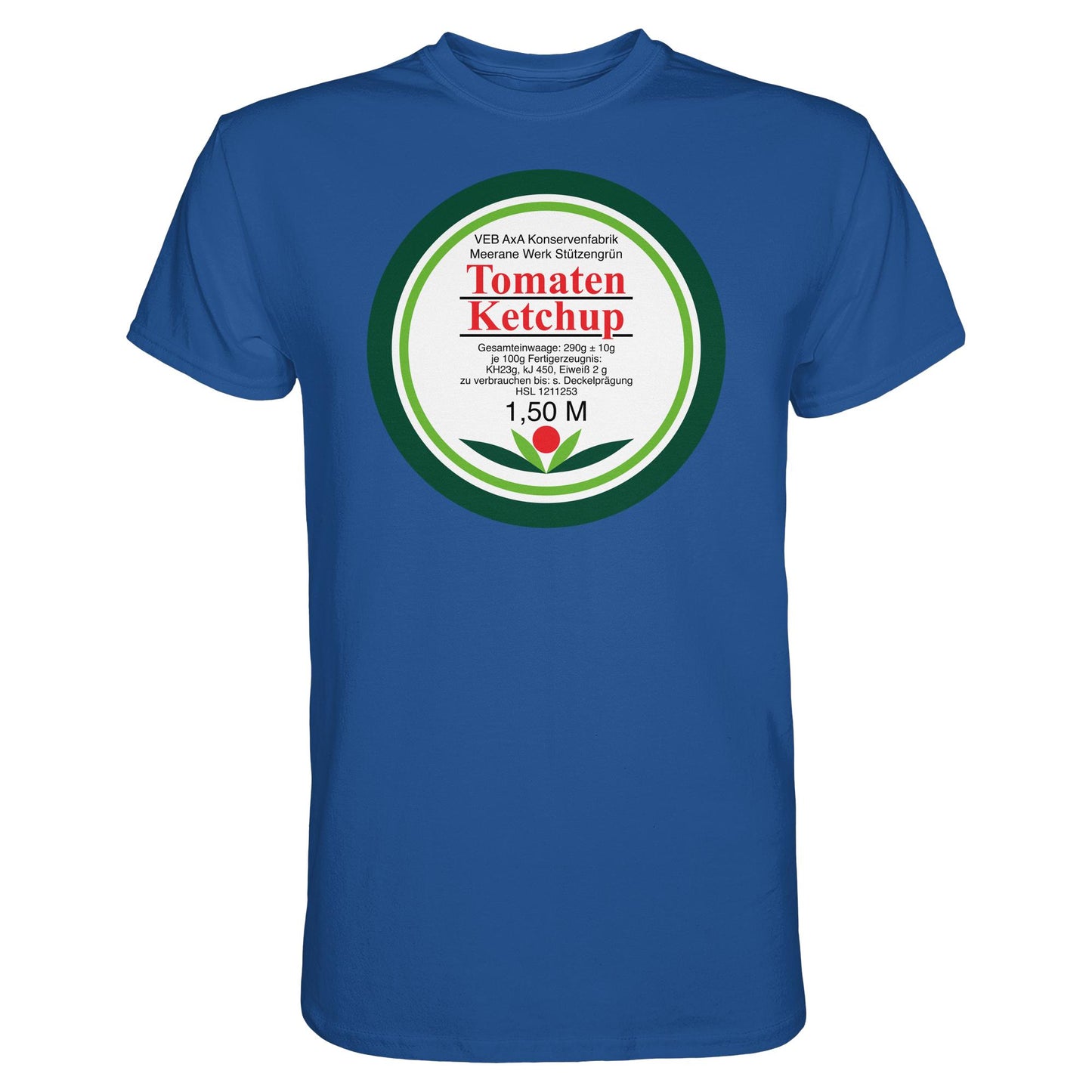 DDR Ostalgie Shirt Unisex • VEB AXA KONSERVEN MEERANE - TOMATEN-KETCHUP