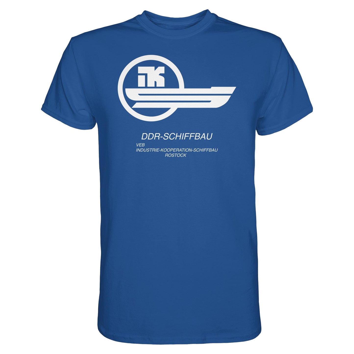 DDR Ostalgie Shirt Unisex • VEB INDUSTRIE-KOOPERATION SCHIFFBAU ROSTOCK