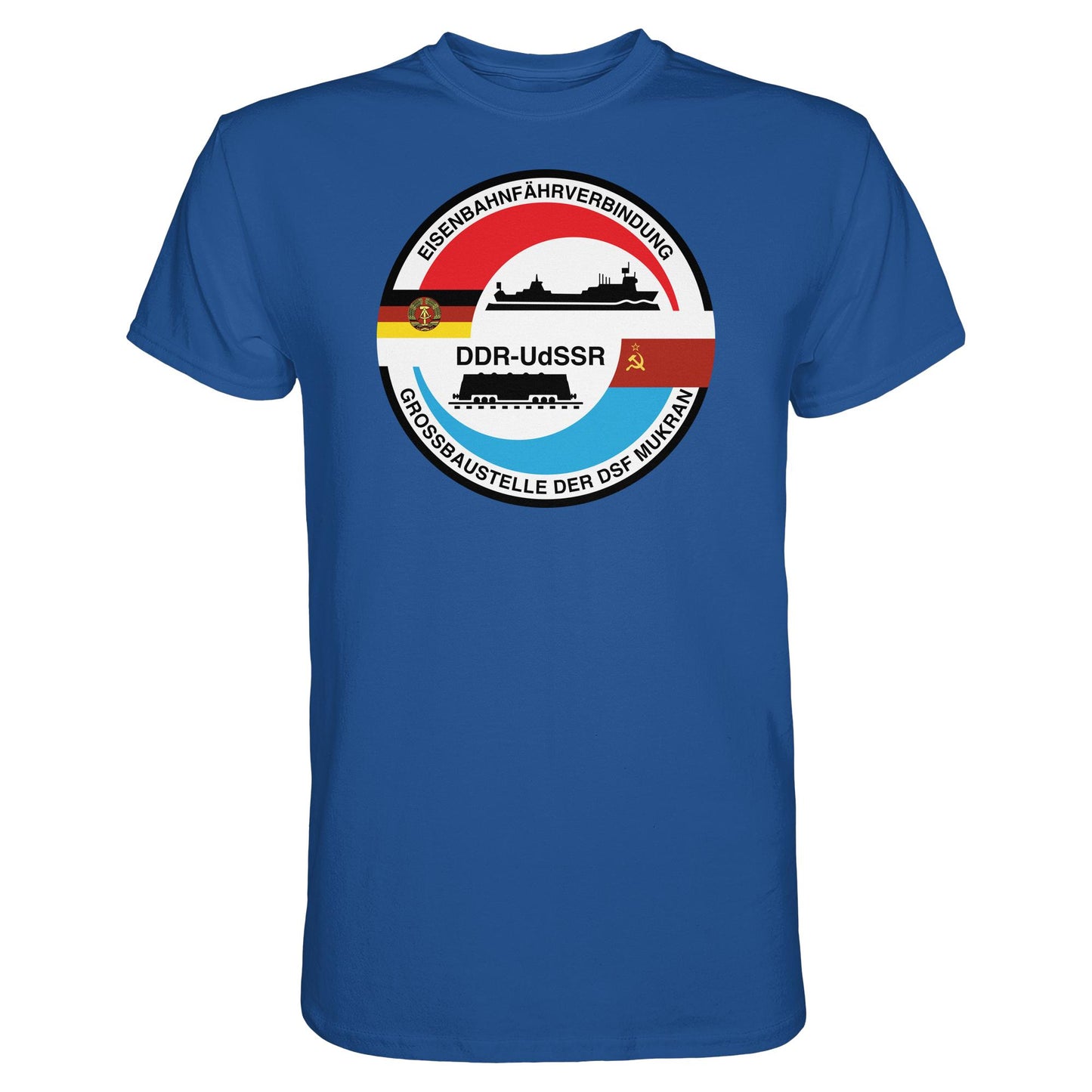 DDR Ostalgie Shirt Unisex • GROSSBAUSTELLE DER DSF MUKRAN