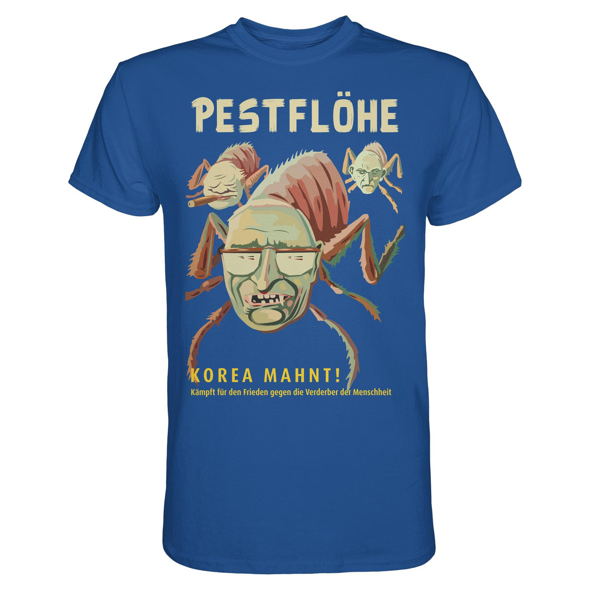 DDR Ostalgie Shirt Unisex • NATO-PESTFLÖHE - KOREA WARNT