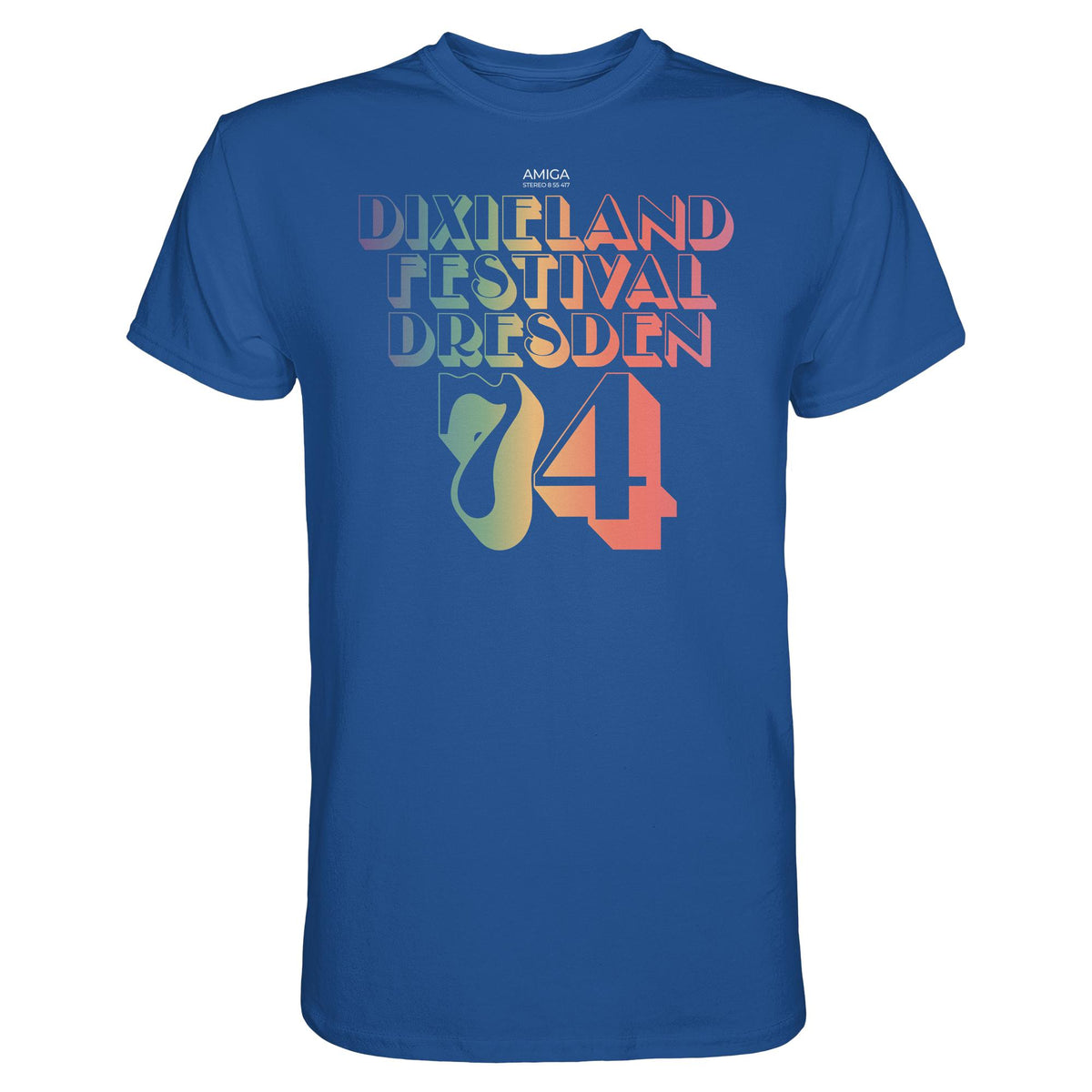 DDR Ostalgie Shirt Unisex • DIXIELAND FESTIVAL DRESDEN 1974 (ORIGINAL-PLATTE)