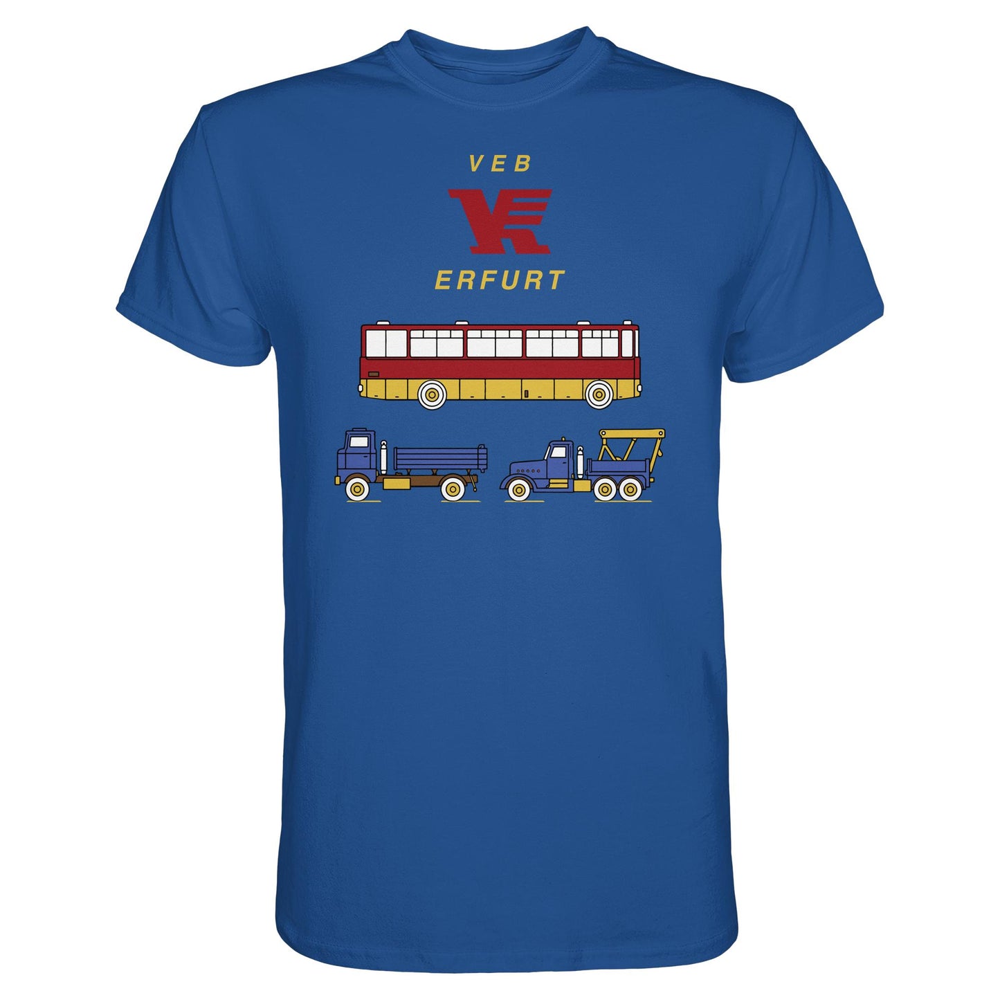 DDR Ostalgie Shirt Unisex • VEB VERKEHRSKOMBINAT ERFURT