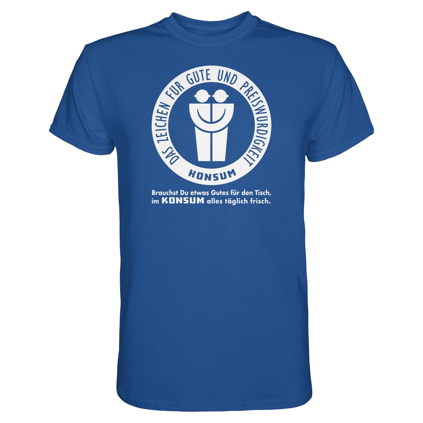 DDR Ostalgie Shirt Unisex • KONSUM - DAS ZEICHEN FÜR GÜTE UND PREISWÜRDIGKEIT