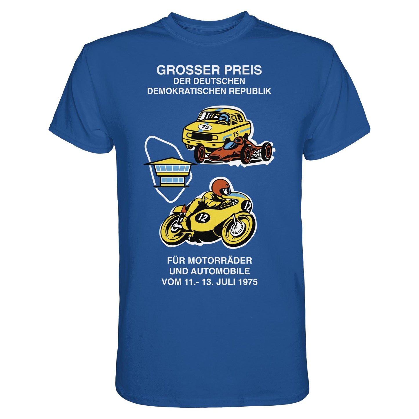 DDR Ostalgie Shirt Unisex • GROSSER PREIS DER DDR 1975