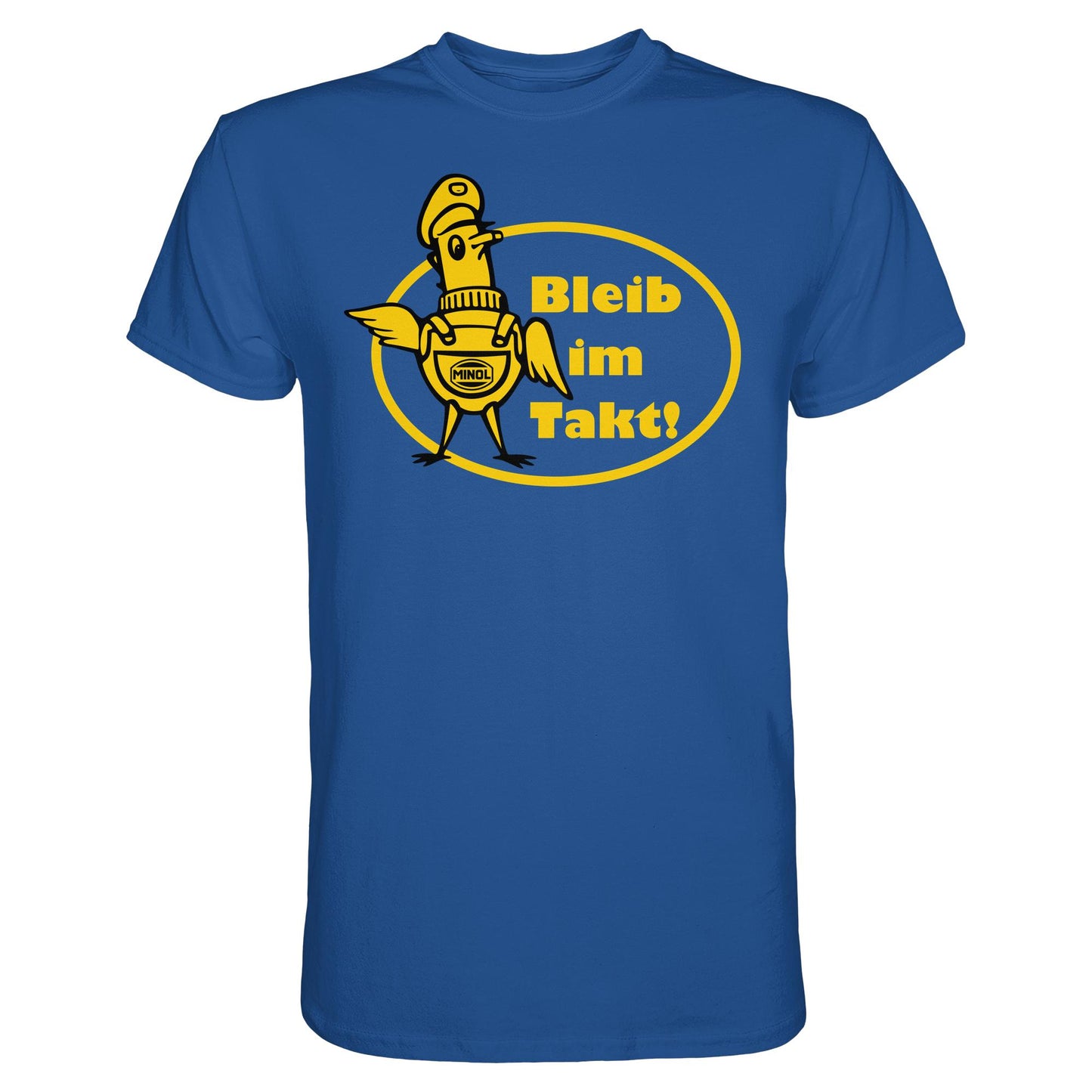 DDR Ostalgie Shirt Unisex • MINOL - BLEIB IM TAKT