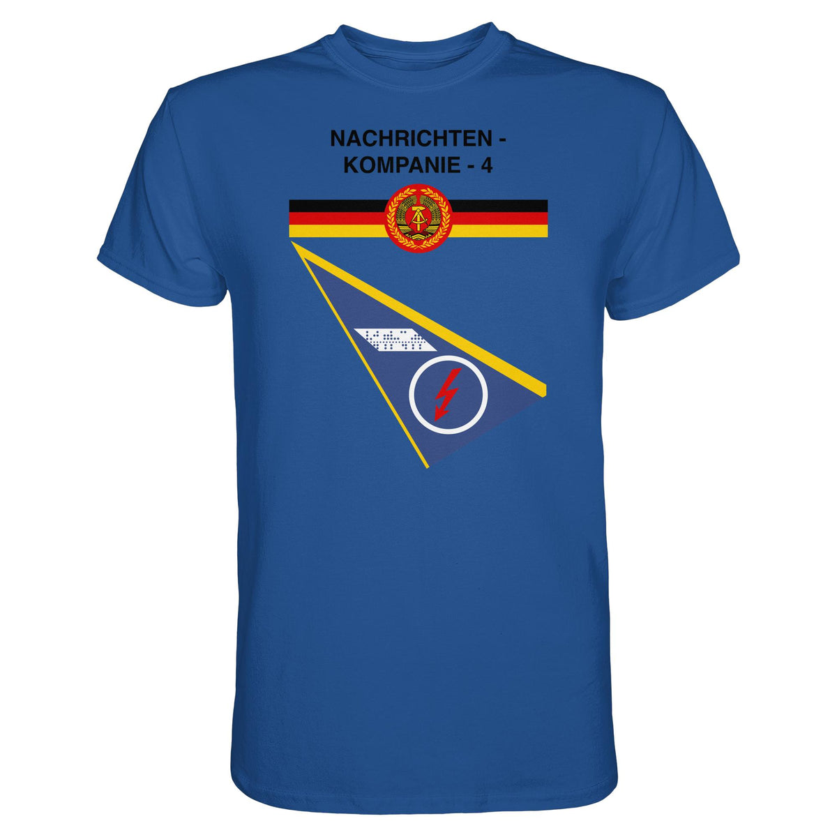 DDR Ostalgie Shirt Unisex • NVA - NACHRICHTENKOMPANIE 4