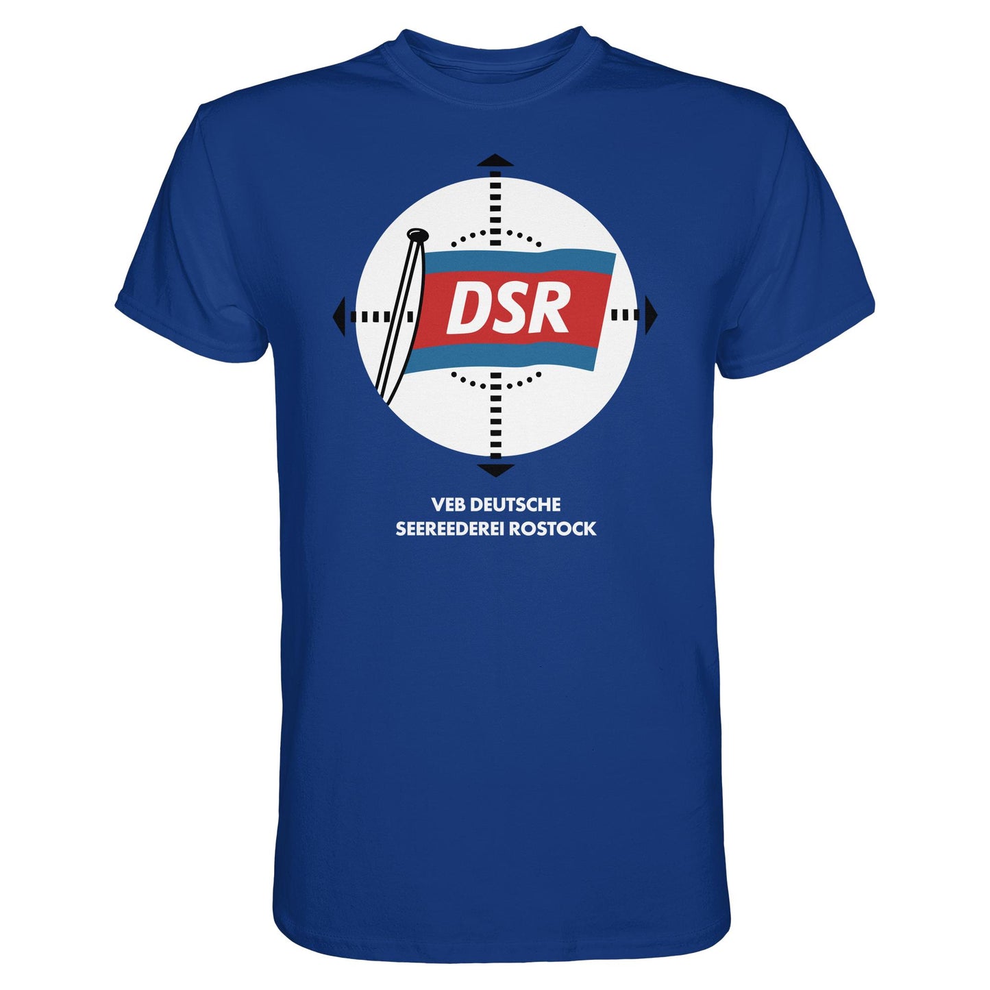 DDR Ostalgie Shirt Unisex • DSR - VEB DEUTSCHE SEEREEDEREI ROSTOCK