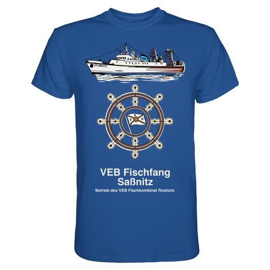 DDR Ostalgie Shirt Unisex • VEB FISCHFANG SASSNITZ