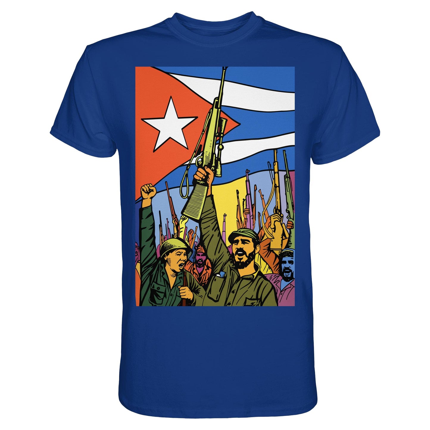 DDR Ostalgie Shirt Unisex • KUBANISCHE REVOLUTION (ORIGINAL POSTER)