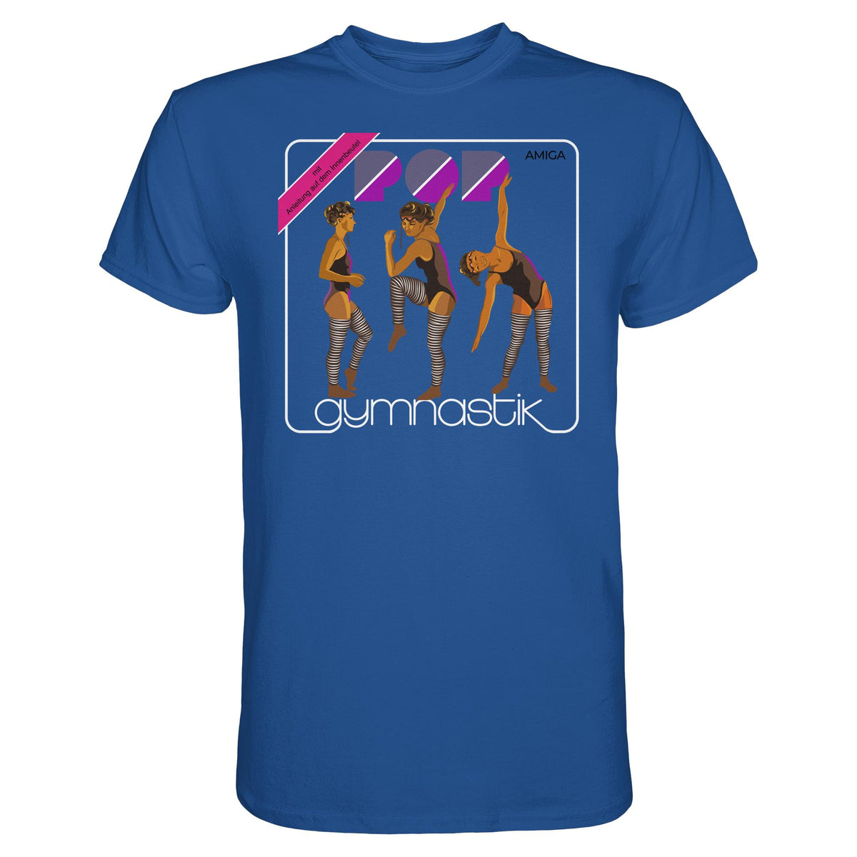 DDR Ostalgie Shirt Unisex • AMIGA POP-GYMNASTIK (ORIGINAL PLATTENCOVER)