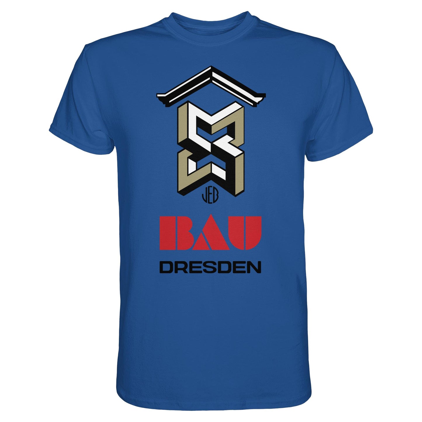 DDR Ostalgie Shirt Unisex • VEB BAU DRESDEN