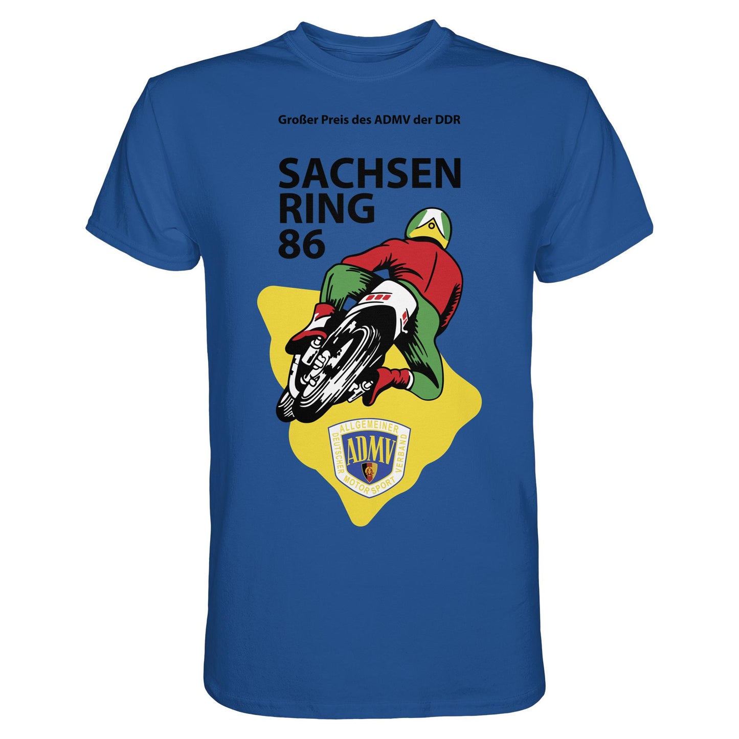 DDR Ostalgie Shirt Unisex • GROSSER PREIS DER DDR - SACHSENRING 1986