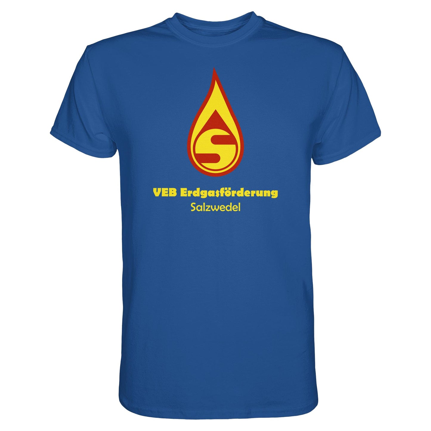 DDR Ostalgie Shirt Unisex • VEB ERDGASFÖRDERUNG SALZWEDEL