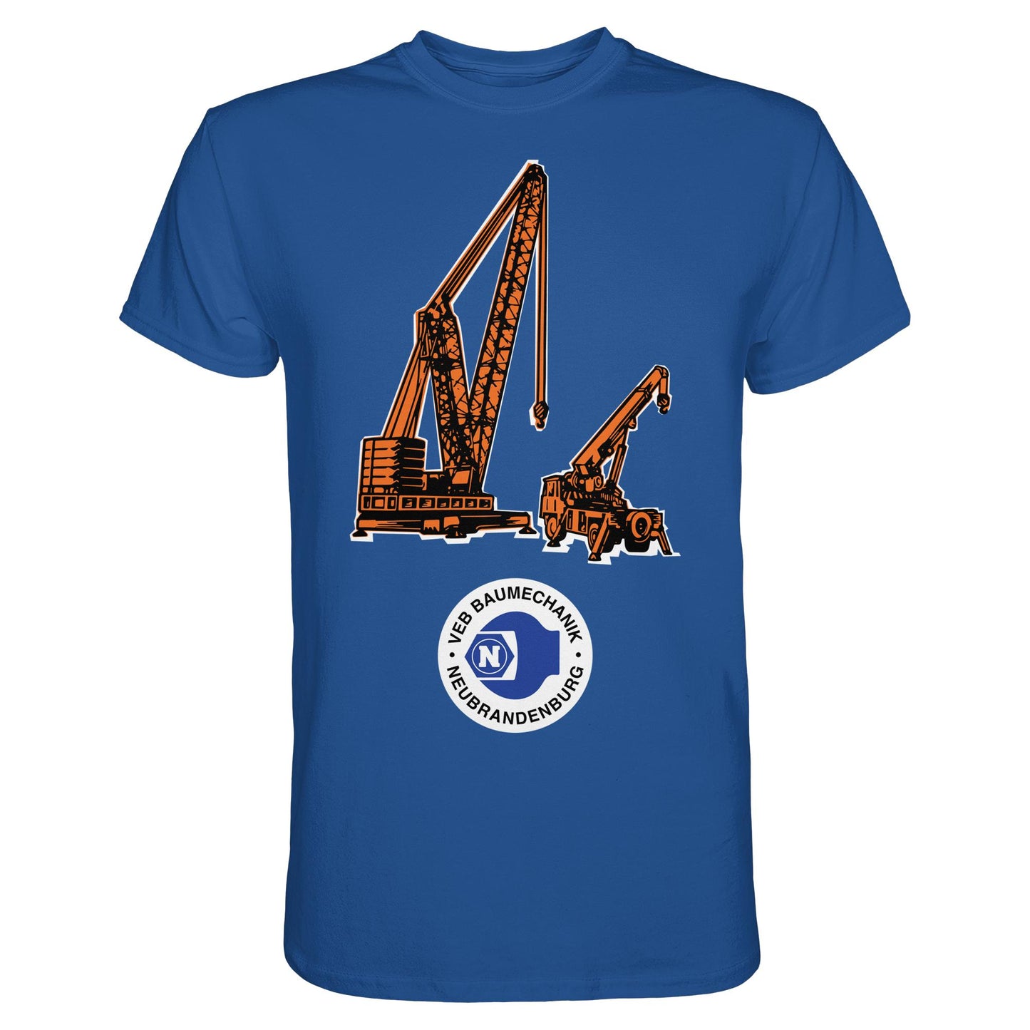DDR Ostalgie Shirt Unisex • VEB BAUMECHANIK NEUBRANDENBURG