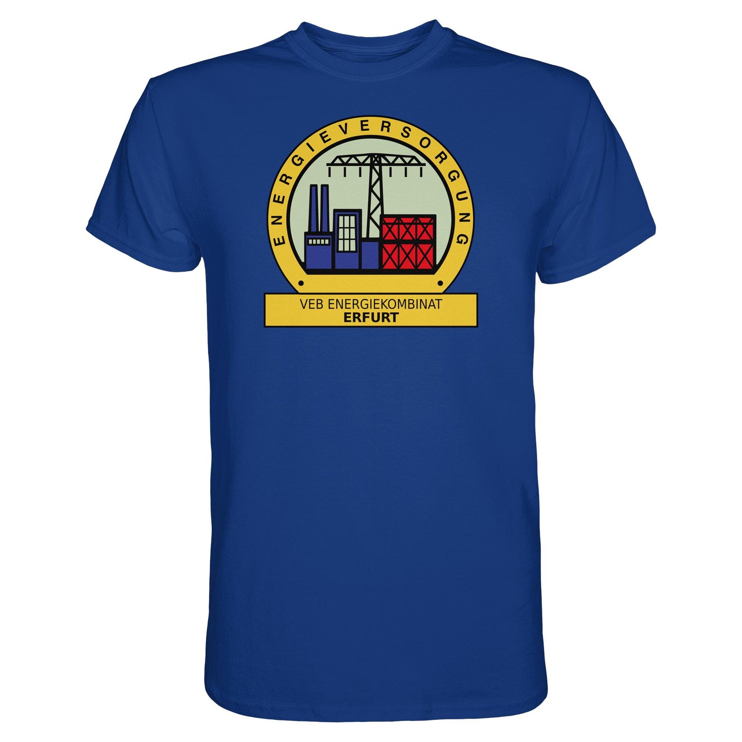 DDR Ostalgie Shirt Unisex • VEB ENERGIEKOMBINAT ERFURT