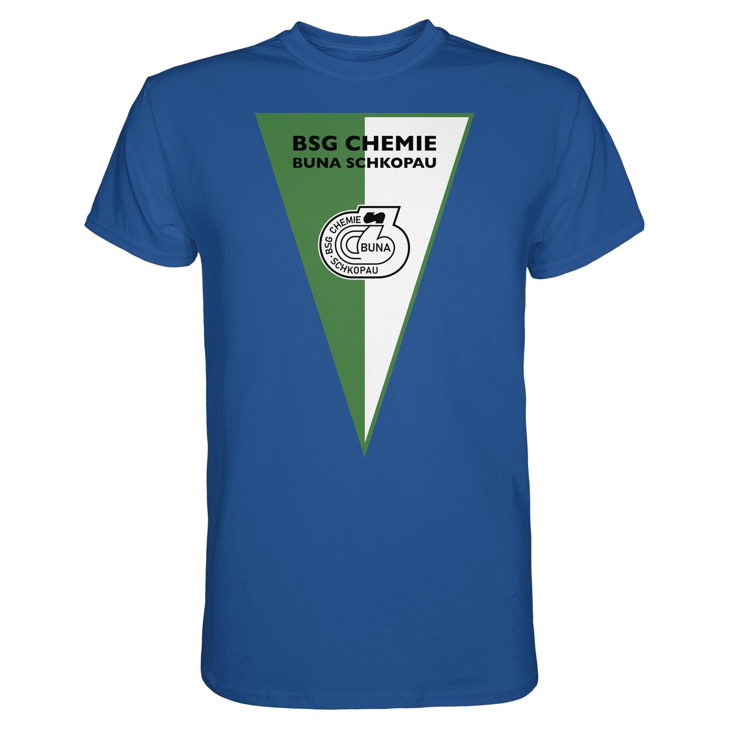 DDR Ostalgie Shirt Unisex • BSG CHEMIE BUNA SCHKOPAU (ORIGINALWIMPEL)