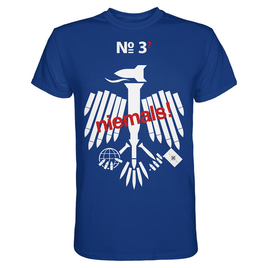 DDR Ostalgie Shirt Unisex • 3. WELTKRIEG NIEMALS! ANTI-NATO (ORIGINAL POSTER)